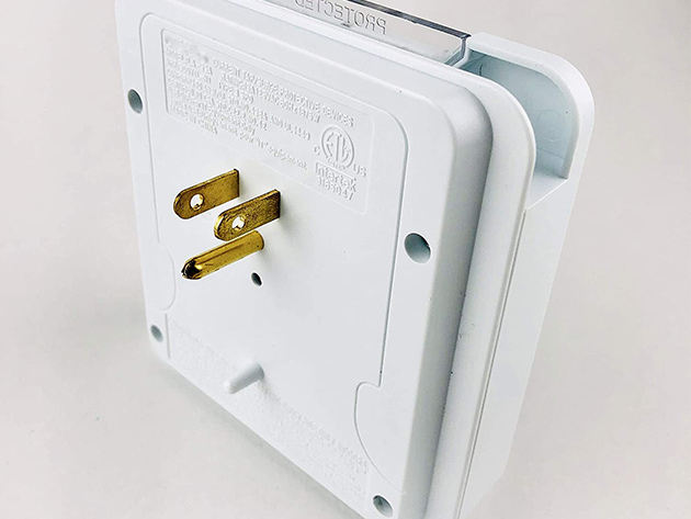 GlamSocket Decorative Multi-Outlet & Dual USB Port Surge Protector + Phone Holder (Marrakesh)