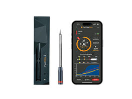 MeatStick 4 Wireless Meat Thermometer Set with Quad Sensors & 70-Hour Battery for Grills & Smokers