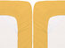 Super-Soft 1800 Series Bamboo Blend 6-Piece Sheet Set (Gold/King)