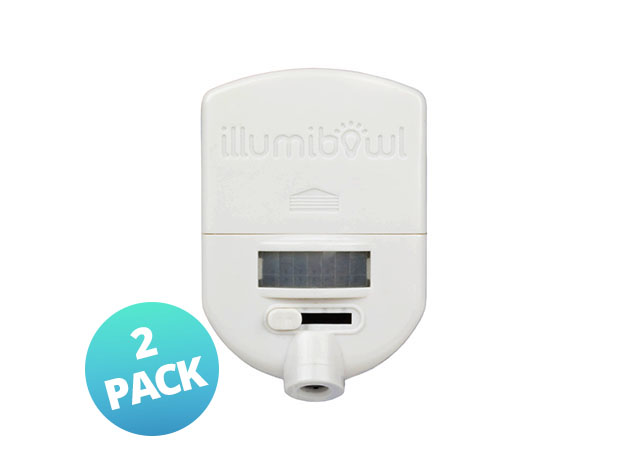 illumiBowl Toilet Projector Night Light: 2-Pack