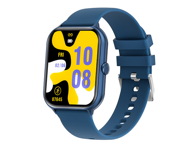 CMax Lite Bluetooth Smartwatch (Blue)
