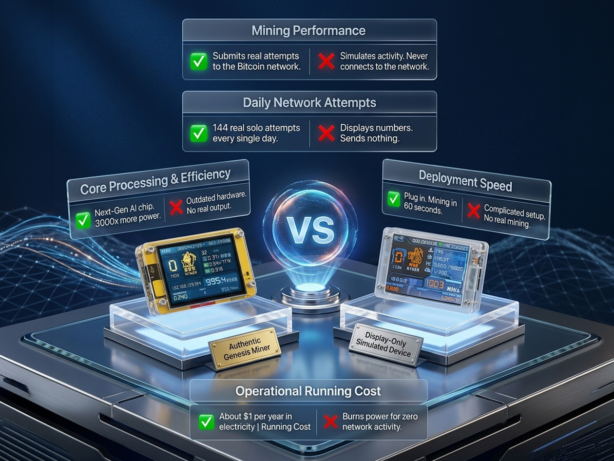 BitCoin Ticket Miner 3-Pack