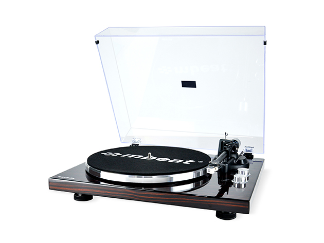 mbeat® PT-18K Bluetooth Hi-Fi Turntable with Removable Dust Cover 