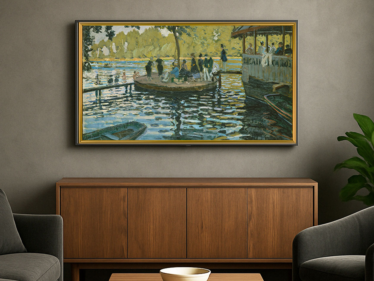Dreamscreens Framed Art Collection - Turns Your TV into Framed Masterpieces!