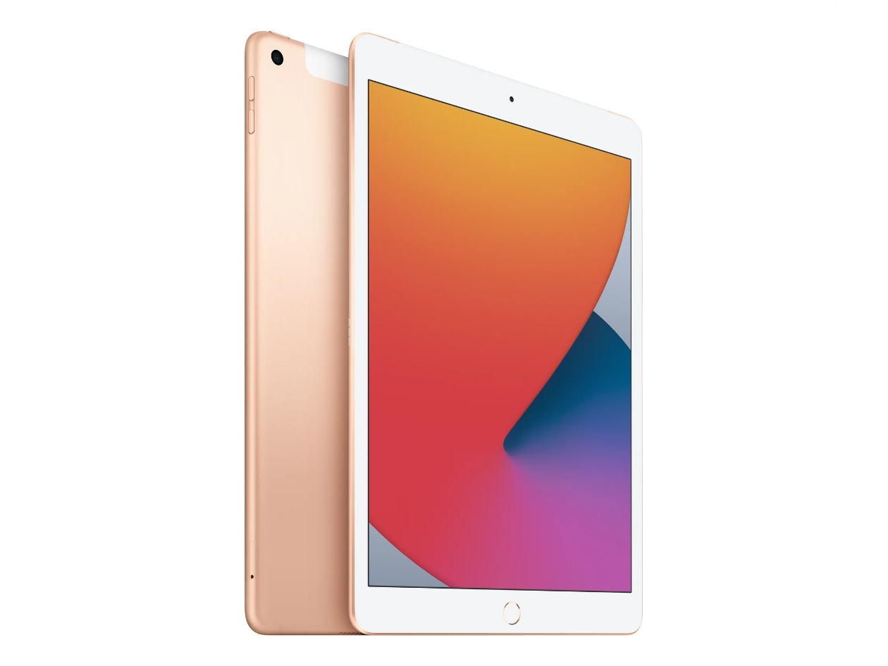 Apple iPad (2020) 10.2" 8th Gen 32GB Wi-Fi & Cellular Unlocked Gold (Refurbished)