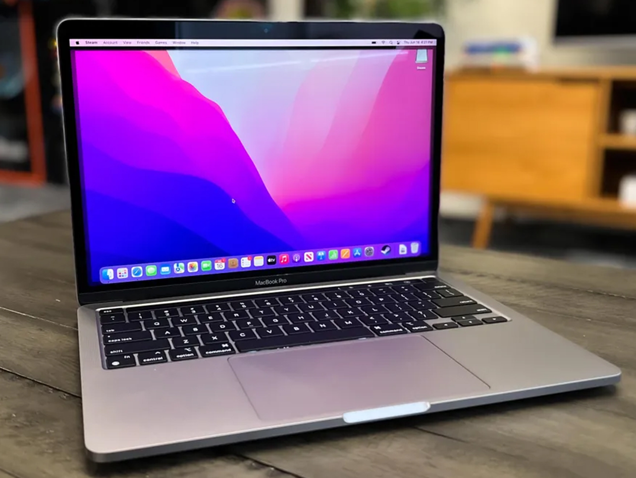 Apple MacBook Pro 13" (2022) M2 8CPU 10GPU 8GB RAM 512GB SSD Space Gray (Refurbished)