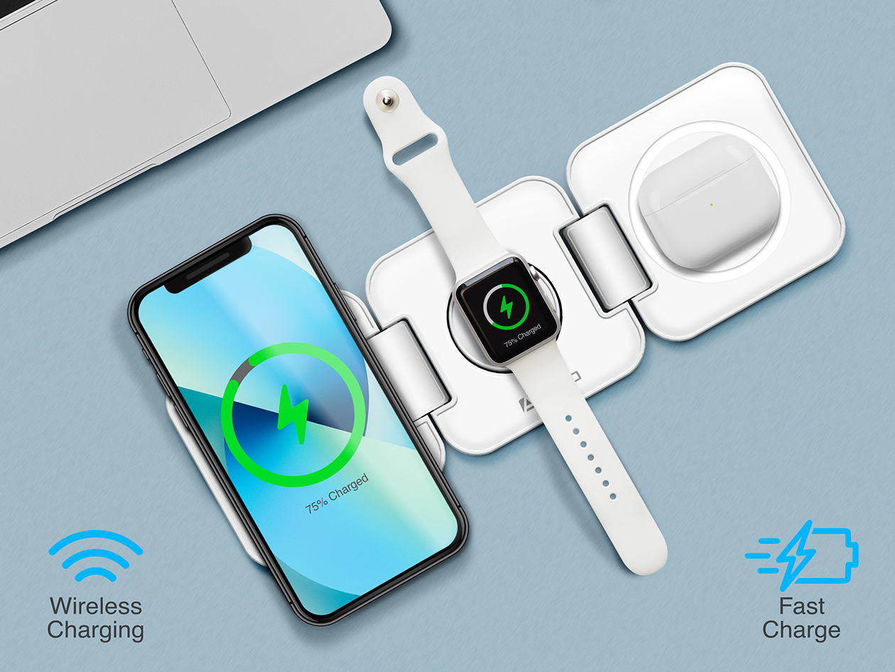 PowerUp Trinity 3-in-1 Charging Station