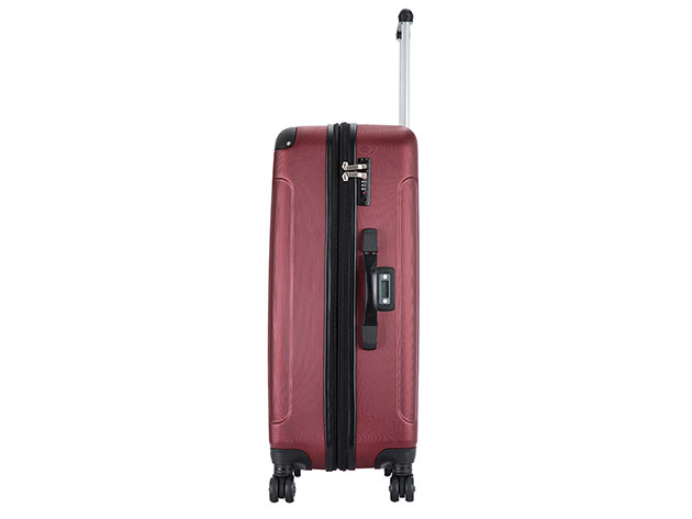 DUKAP Intely 20''/28''/32'' Hardside Spinners: 3-Piece Set (Wine)