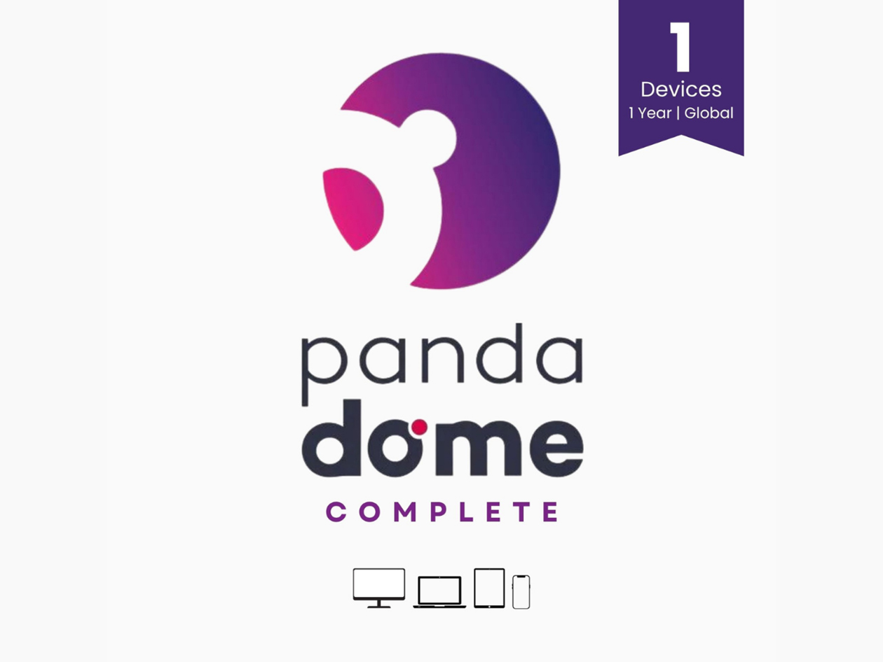Panda Dome Antivirus & Security - Complete Plan (1 Device): 1-Year Subscription