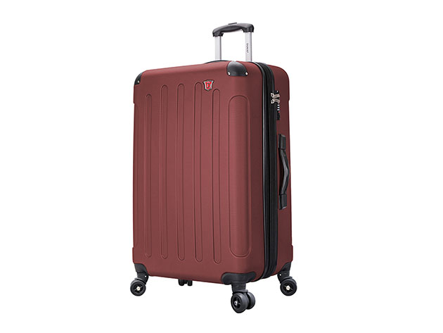 DUKAP Intely 20''/28''/32'' Hardside Spinners: 3-Piece Set (Wine)