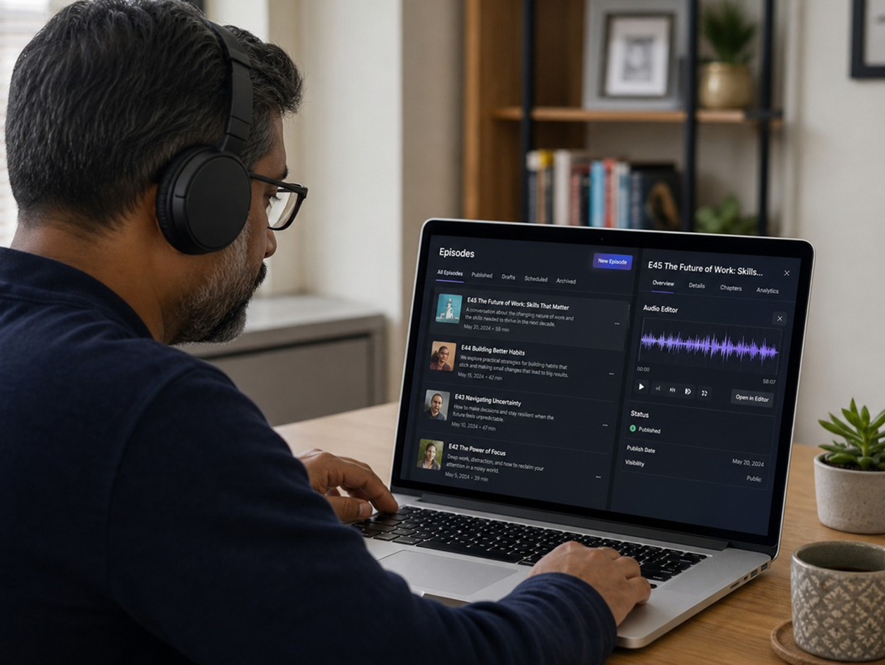 PoddyHost AI Podcast Generator - Starter Plan: Lifetime Subscription