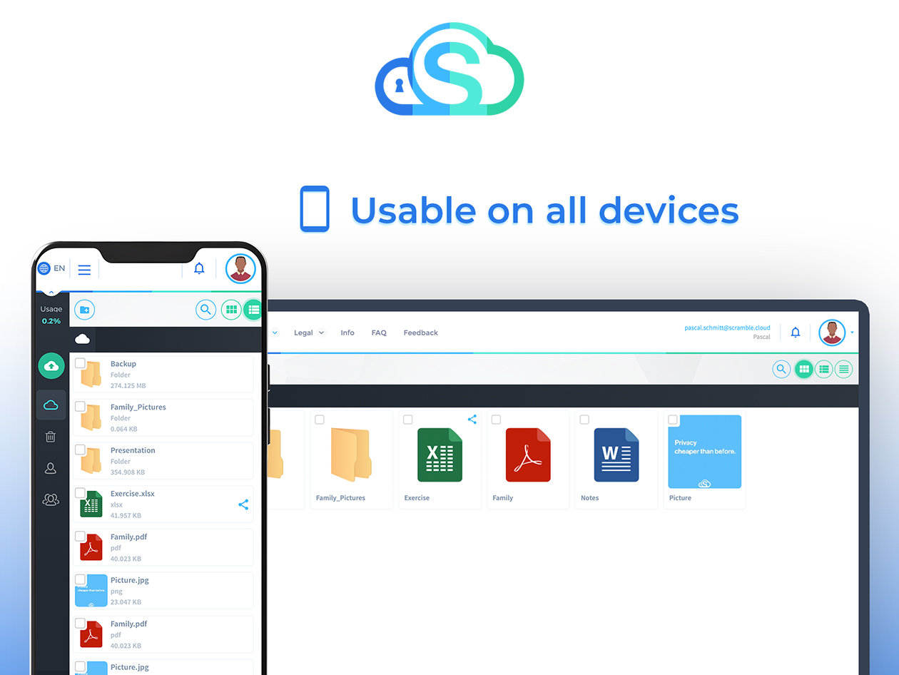 Scramble Cloud Storage Lifetime Subscription (12TB)