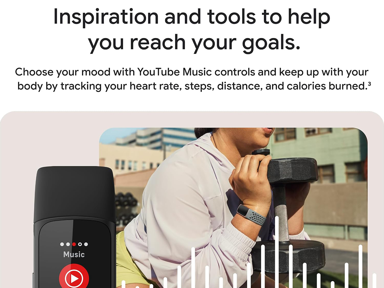 Google Fitbit Charge 6 Fitness Tracker