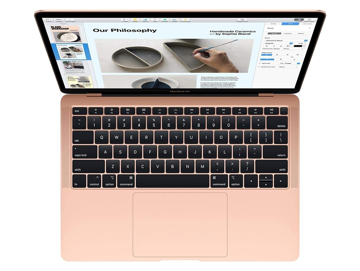 Apple Macbook Air (2019) 13" i5 1.6GHz 8GB RAM 256GB SSD Gold (Refurbished)