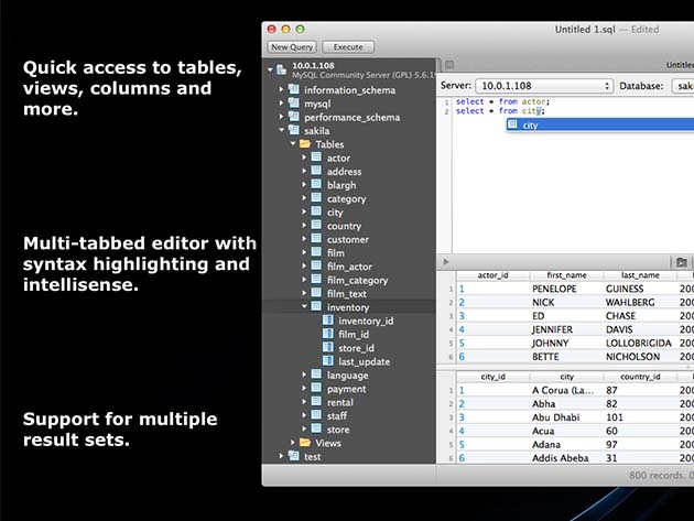 SQLPro for MySQL: 1-Yr Subscription