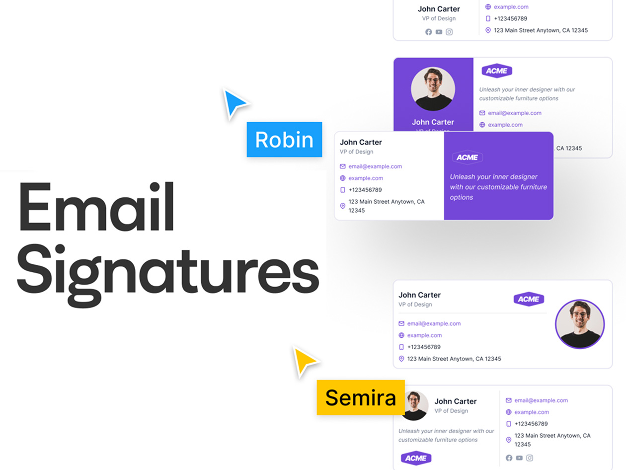EmailSignatures: Lifetime Subscription (Basic Plan/1 Signature)