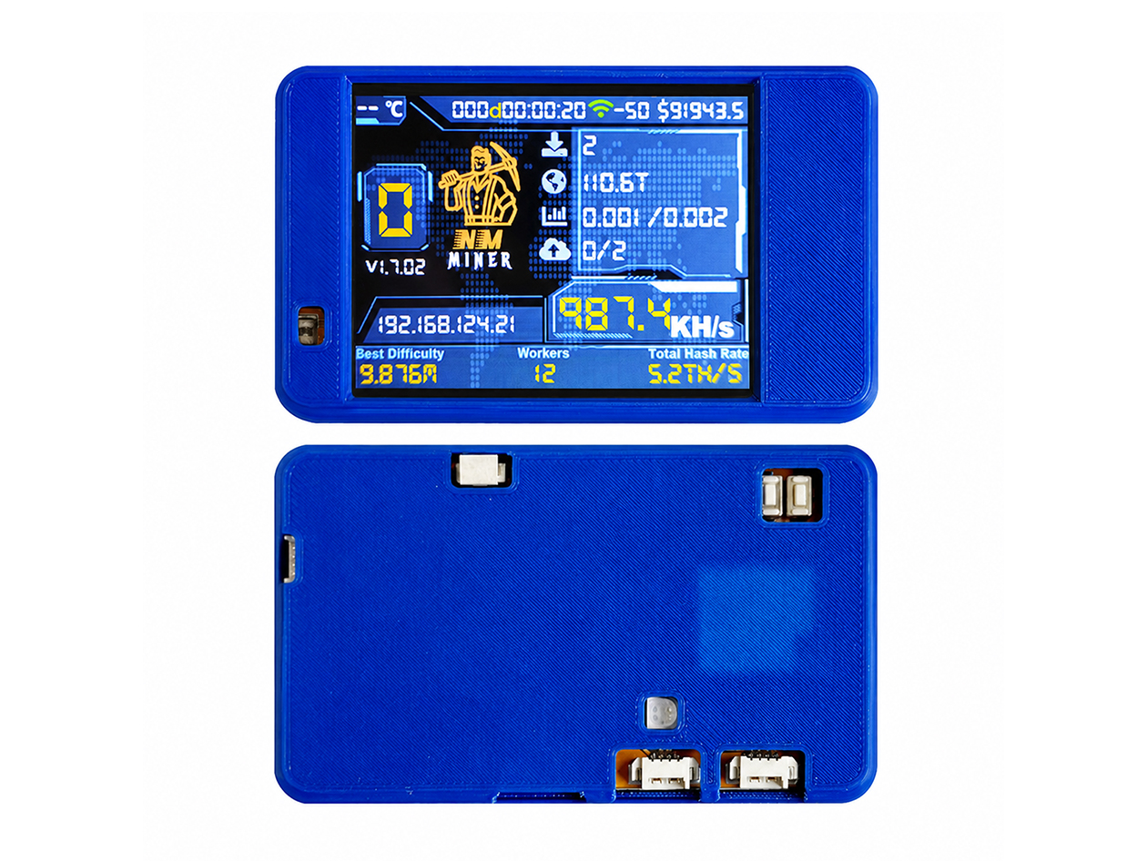 BlockChance Color Series Bitcoin Ticket Miner (Blue)