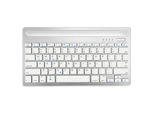 Multi-Task Master of All Bluetooth Keyboard (Silver)