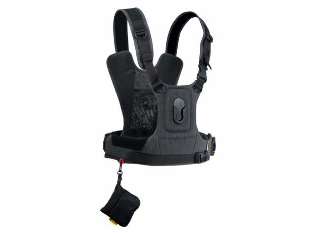 Cotton Carrier 3744 CCS G3 Harness System for One Camera Patented Twist - Grey (Distressed Box)