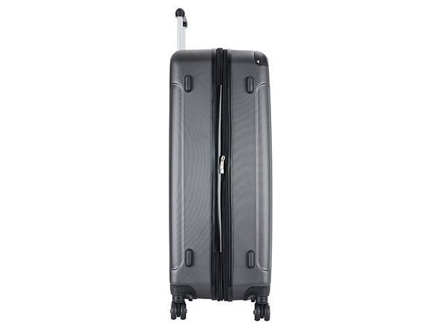 DUKAP Intely 28" Hardside Spinner with Digital Weight Scale (Grey)