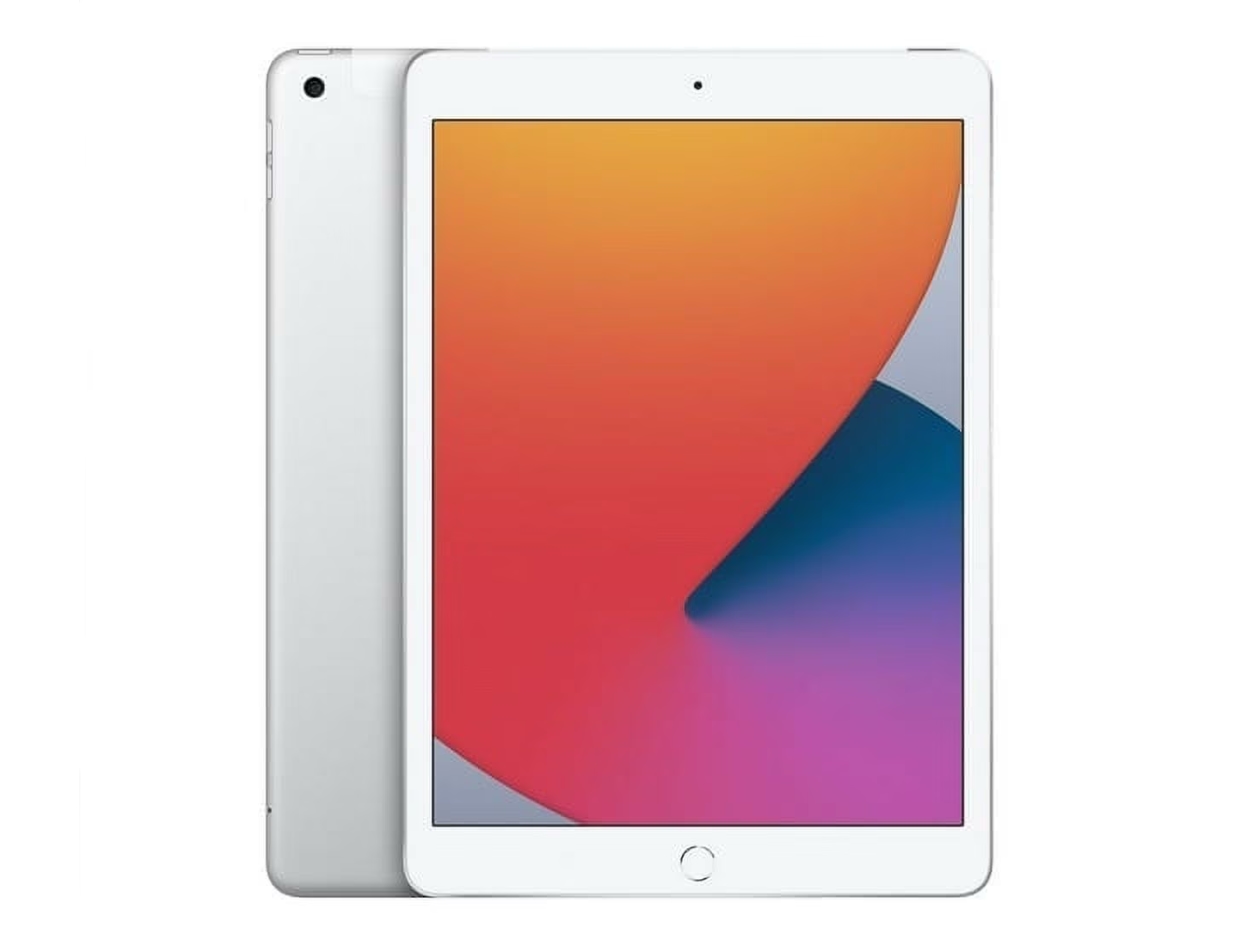 Apple iPad (2020) 10.2" 8th Gen 32GB Wi-Fi & Cellular Unlocked Silver (Refurbished)