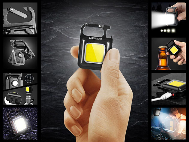  8-in-1 MaxLight Mini Super-Bright Utility Flashlight