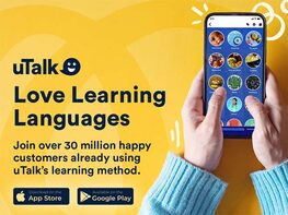 uTalk Language Education: Lifetime Subscription (Any 2 Languages)
