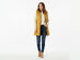 Women's Helios Hybrid Heated Coat (Golden/Large)