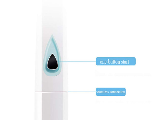 Ultrasonic Electro Toothbrush with 2 Extra Brush Heads