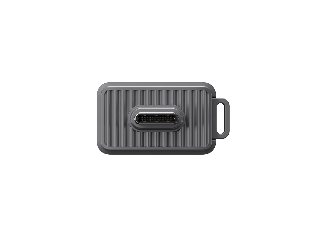 iKlips S USB-C Nano Touch Fingerprint 256GB Portable SSD